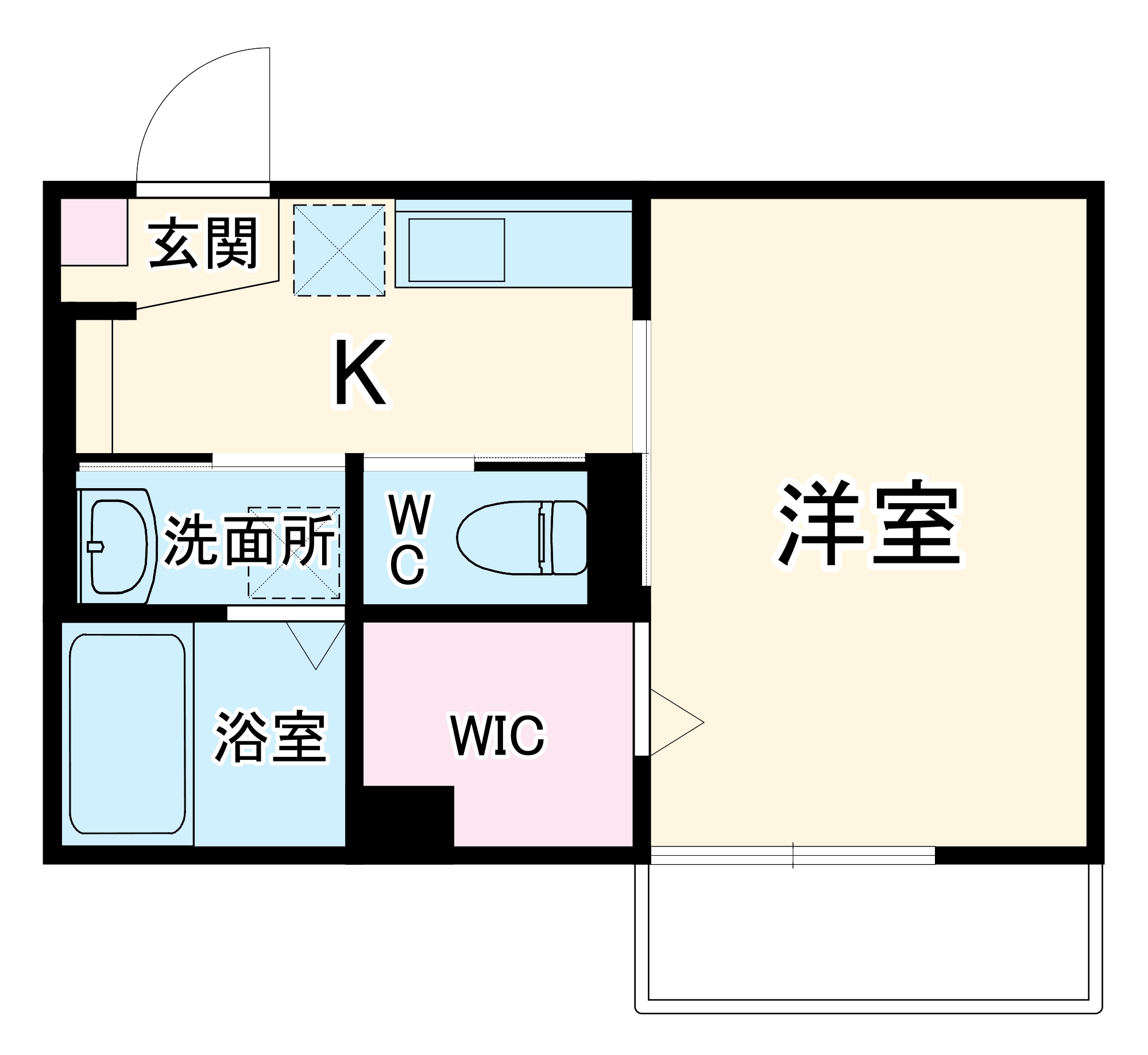 マルト参番館の間取り