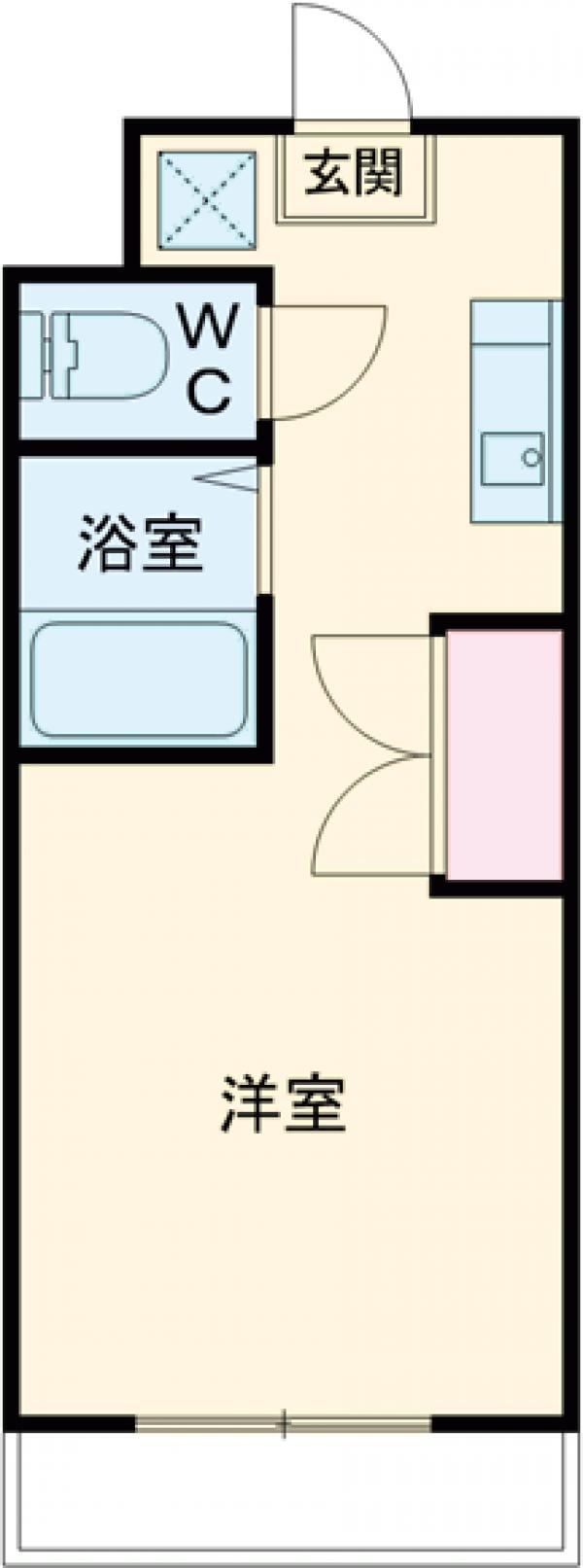 サンヴェール府中の間取り