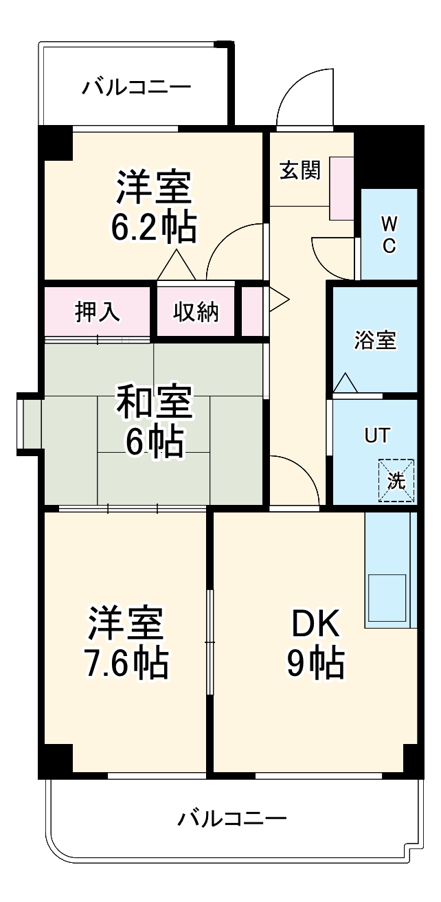 メゾンボー隅田の間取り