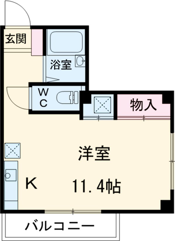 SUISHINビルの間取り