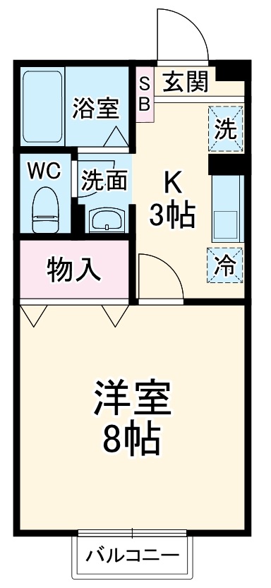 ヴィクトリアの間取り