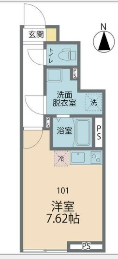 カインドネス武蔵関の間取り