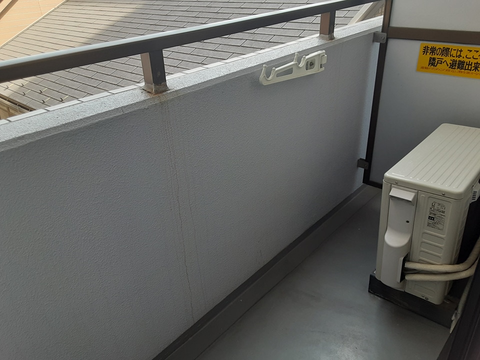 12/23 バルコニー