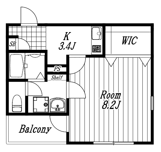 アンプルールフェールカノンの間取り