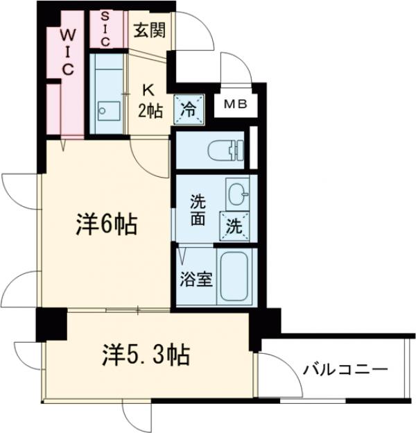 ヴァン ド メール唐人の間取り