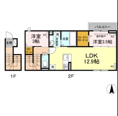 D-room港北の間取り