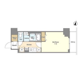 スタイリオ池上-新参道-の間取り