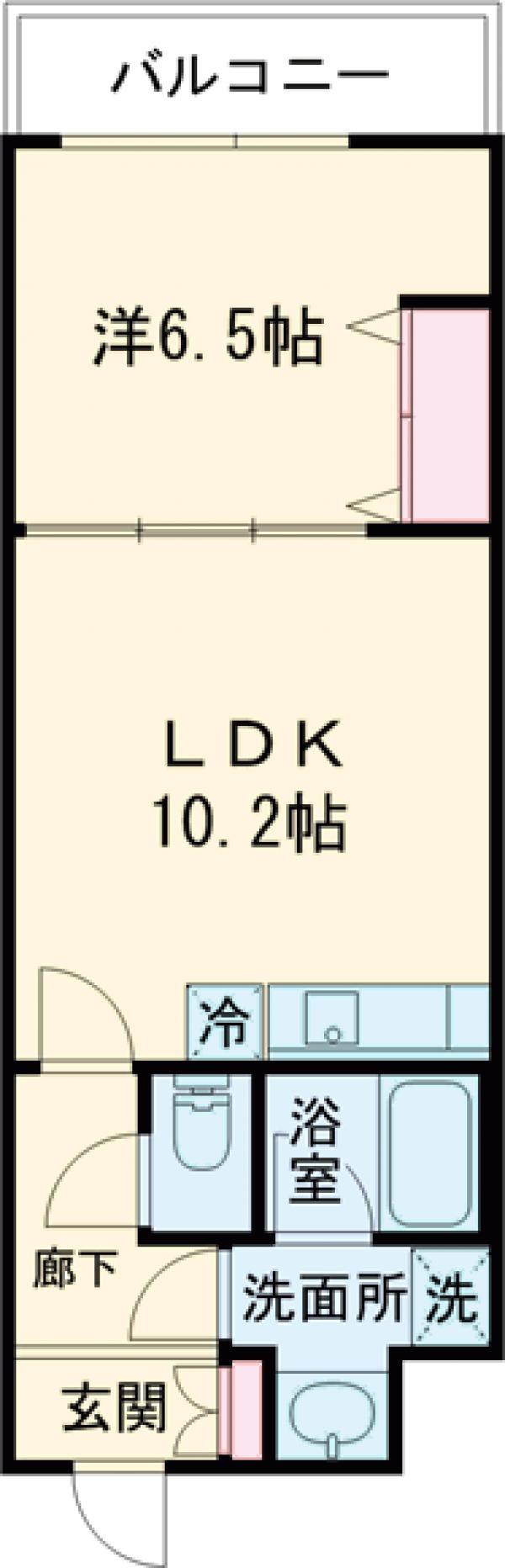 ファインクレスト巣鴨の間取り