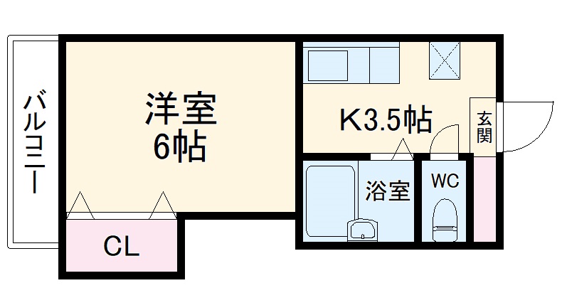 ルミナス野山の間取り