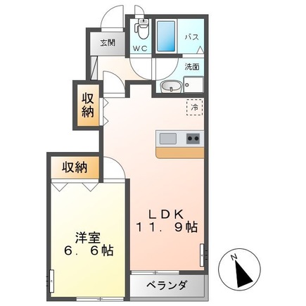 ウイングコートの間取り