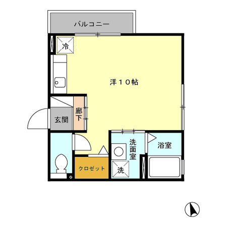 ベローナ モレの間取り