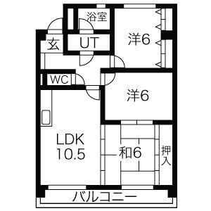 メゾン志水の間取り