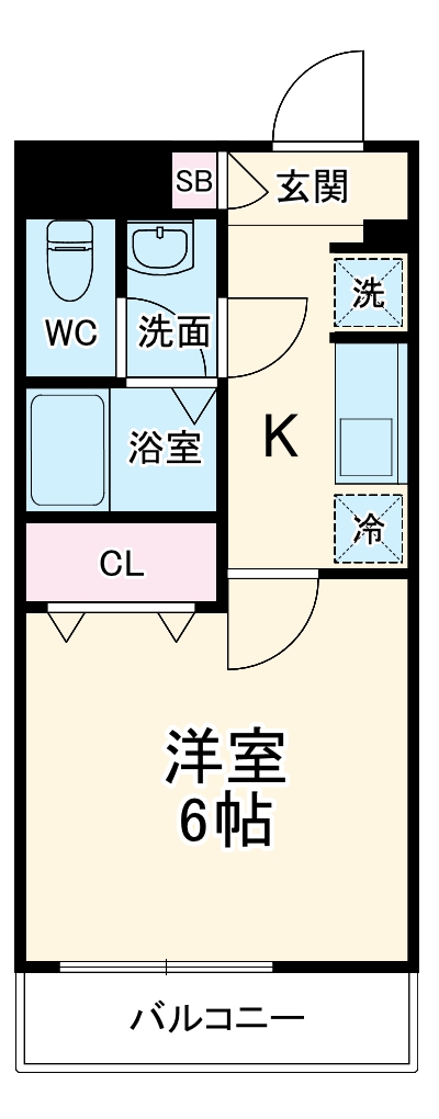 ヴィラ鳩ヶ谷の間取り
