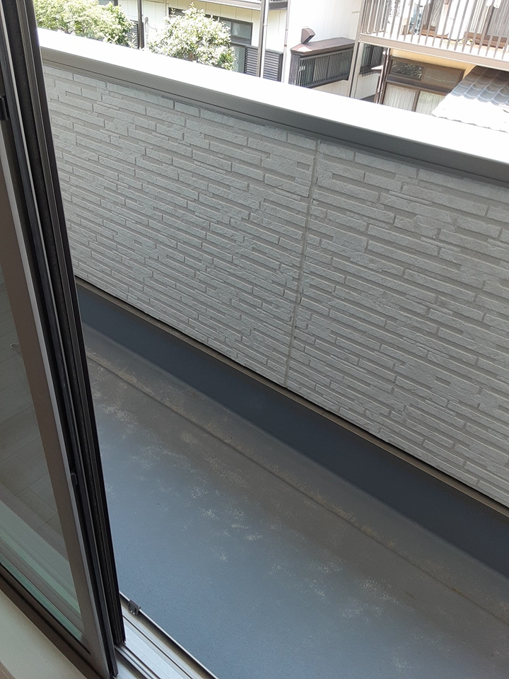 12/18 バルコニー