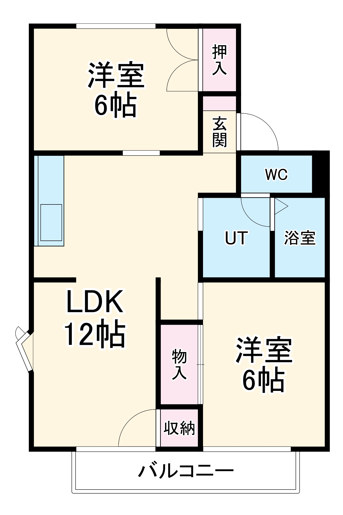 アーバンライフ羽島の間取り