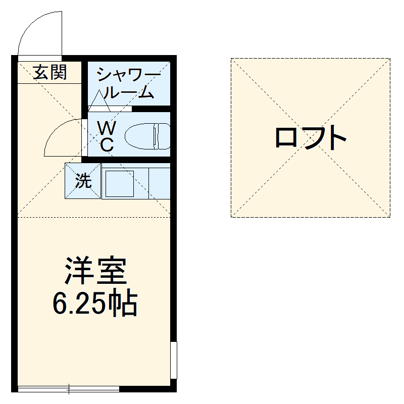 ユナイト吉野町アルバータの杜の間取り