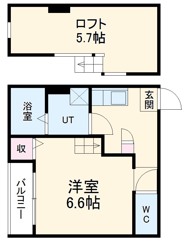 グレイス尼ケ坂の間取り