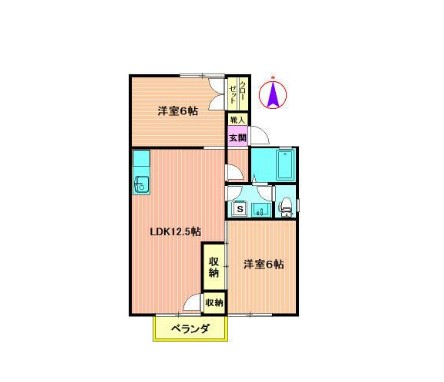 パストラルNの間取り