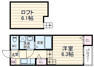 ドネボヌールの間取り