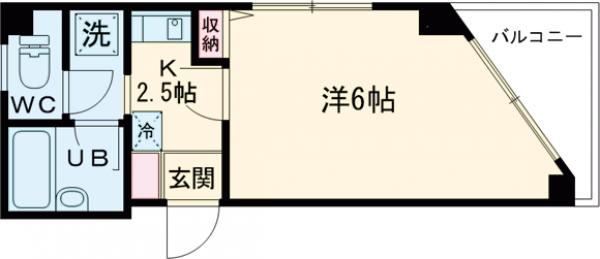 シャトー白馬の間取り