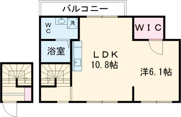 アノンテラス立川の間取り