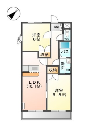 レジデンスミレニアムの間取り