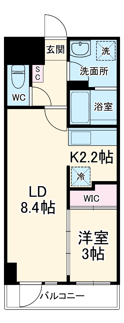 PROSPAILEの間取り