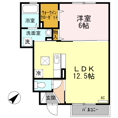 ル・ペールの間取り
