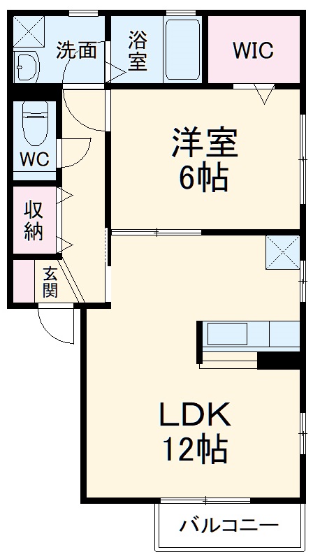 コンフォールの間取り