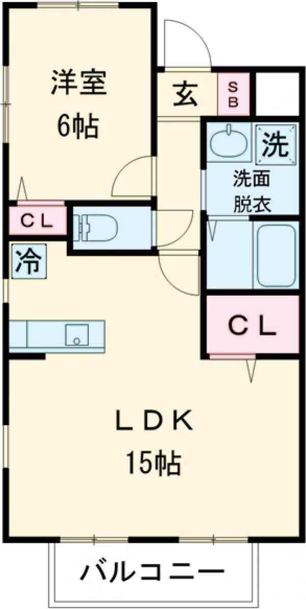 サティスコートの間取り