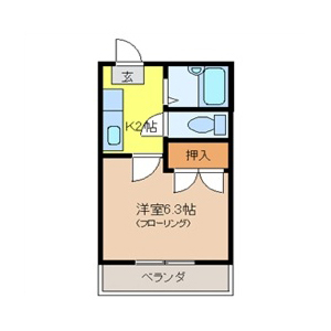 メゾンライトピュアの間取り