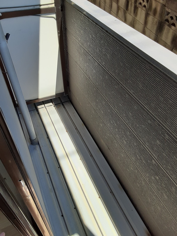 12/25 バルコニー