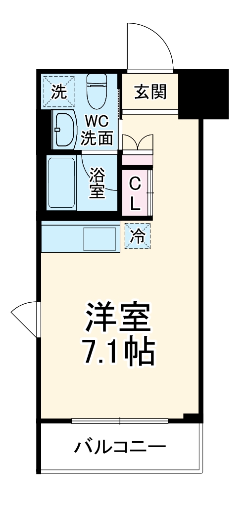 セントパレス鷺沼・305号室の間取り