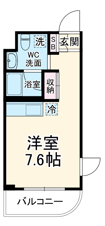 セントパレス鷺沼の間取り