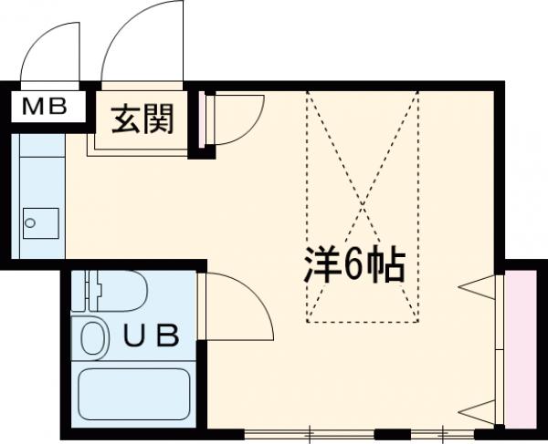 上野イーストの間取り
