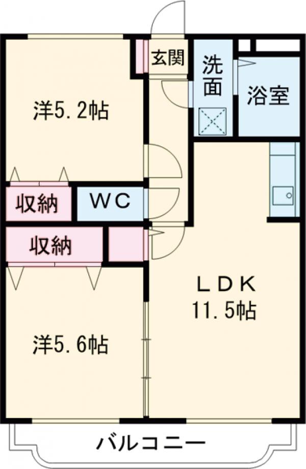 Y&Mソレイユの間取り