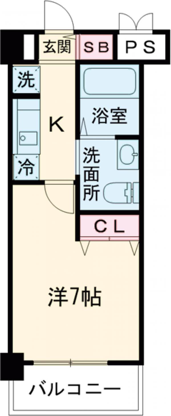 ＬａＳａｎｔｅ立川の間取り
