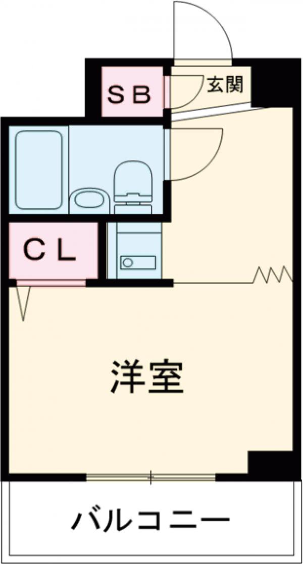 ホンマチドリームユーハイムの間取り
