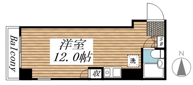 ロイヤルハイム千葉の間取り