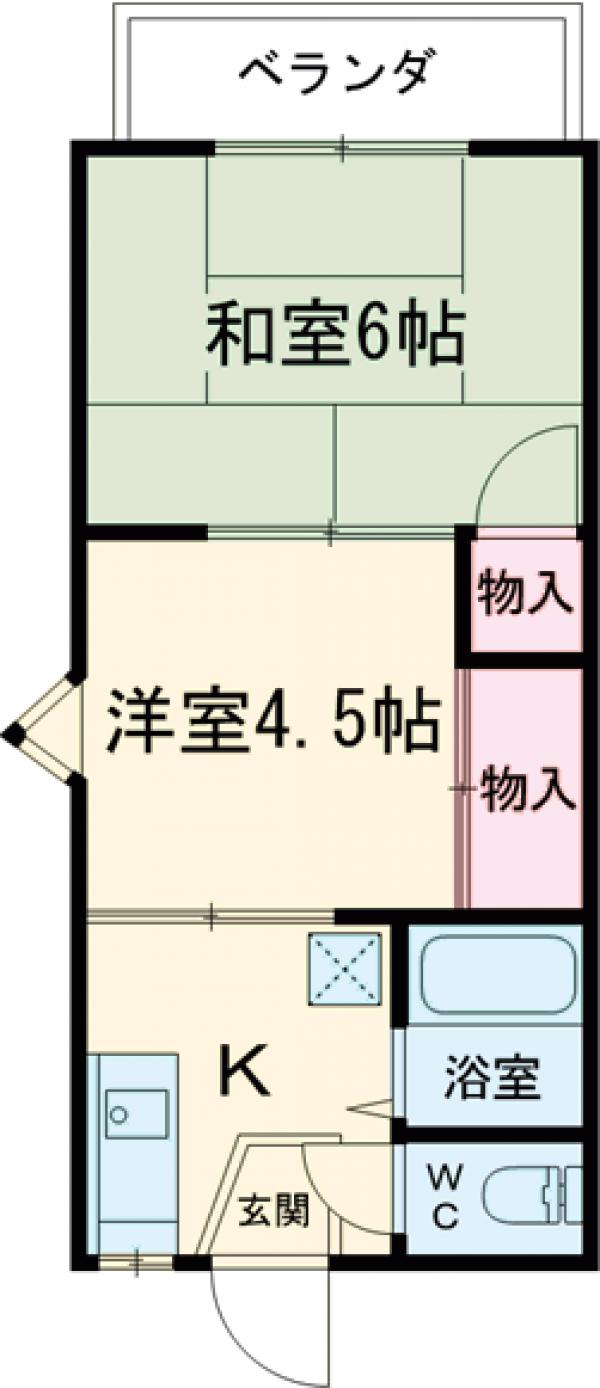 ビューテラスMOTOKIの間取り