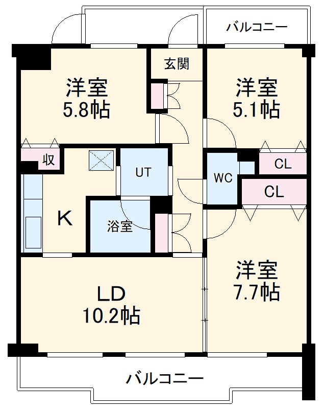 ラルゴ・コートの間取り