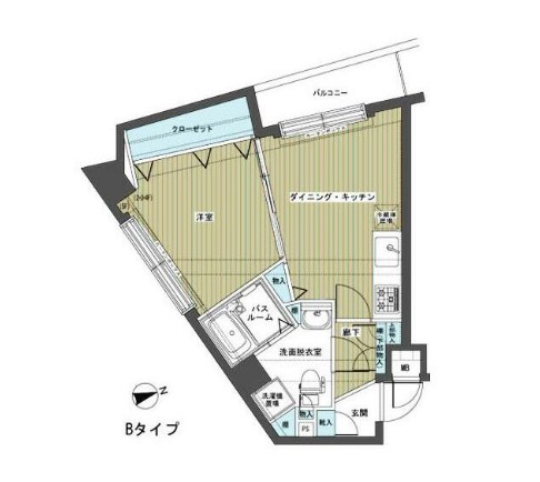 フェニックス笹塚弐番館の間取り