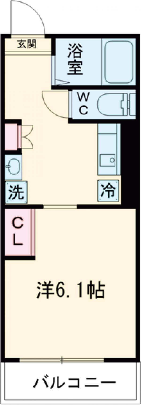 THE　GRAN北綾瀬　WEST・202号室の間取り
