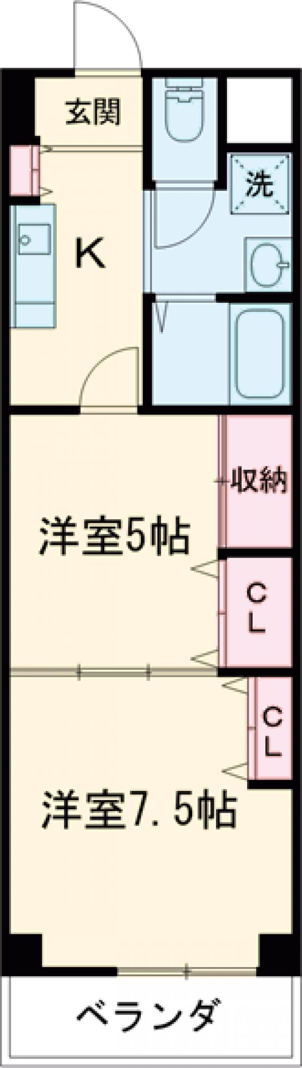 プレステージ宇都宮の間取り