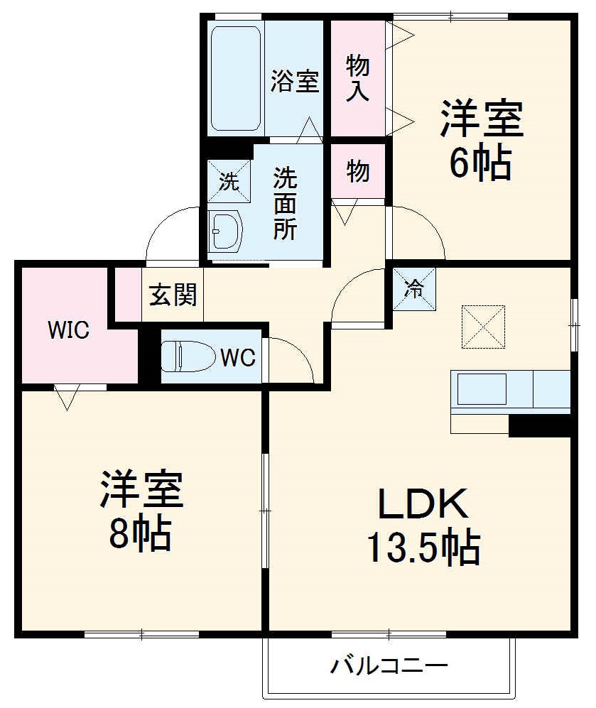 ラ・メールの間取り