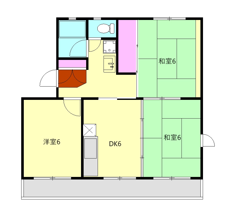 will鴨宮aの間取り