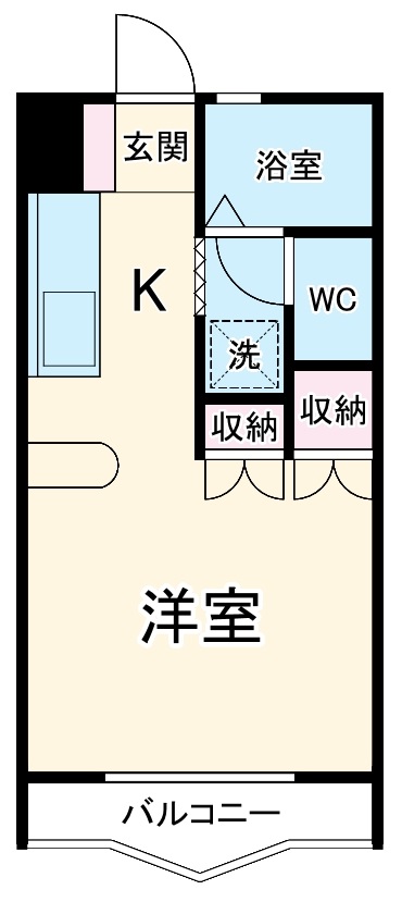 パインリーフ北郷の間取り