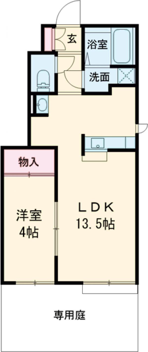 ルーエ町田の間取り