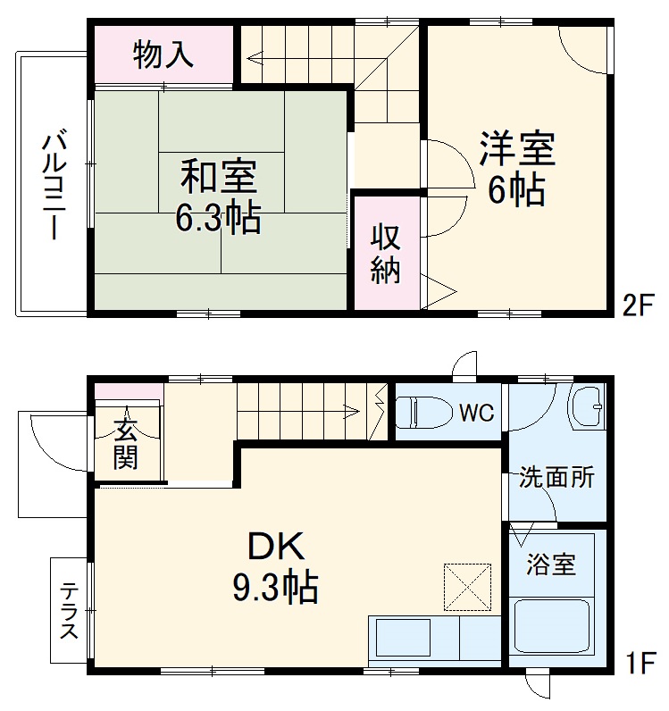 エスペランサⅢの間取り