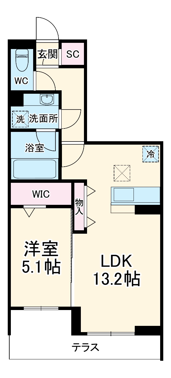 ラスペリータの間取り